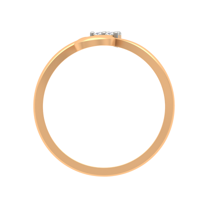 Lily Floral Diamond Band - Eight