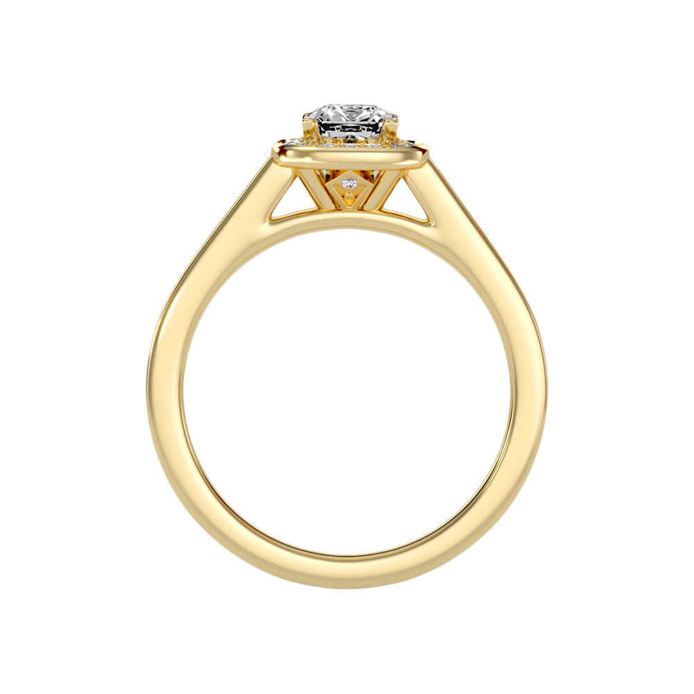 Linda Diamond Halo Ring - Twelve