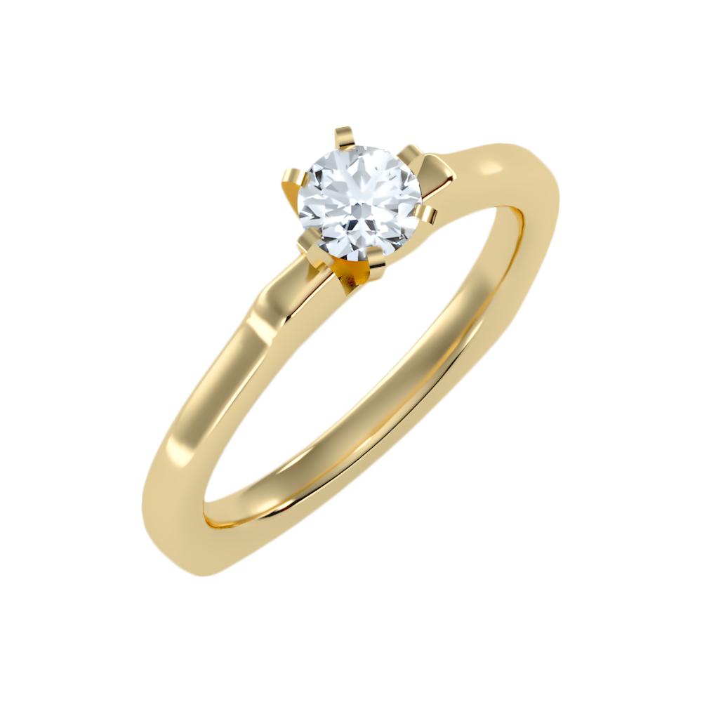 Lissome Solitaire Ring - Ten