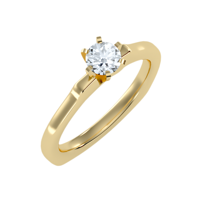 Lissome Solitaire Ring - Ten