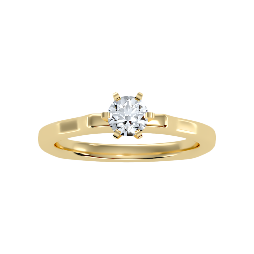 Lissome Solitaire Ring - Eleven