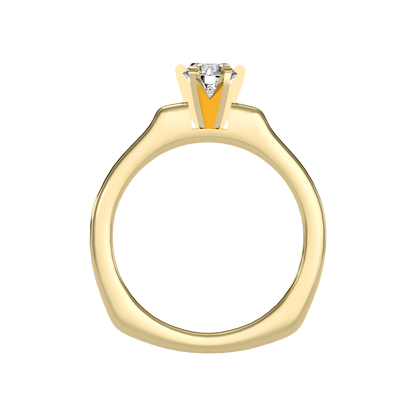 Lissome Solitaire Ring - Thirteen