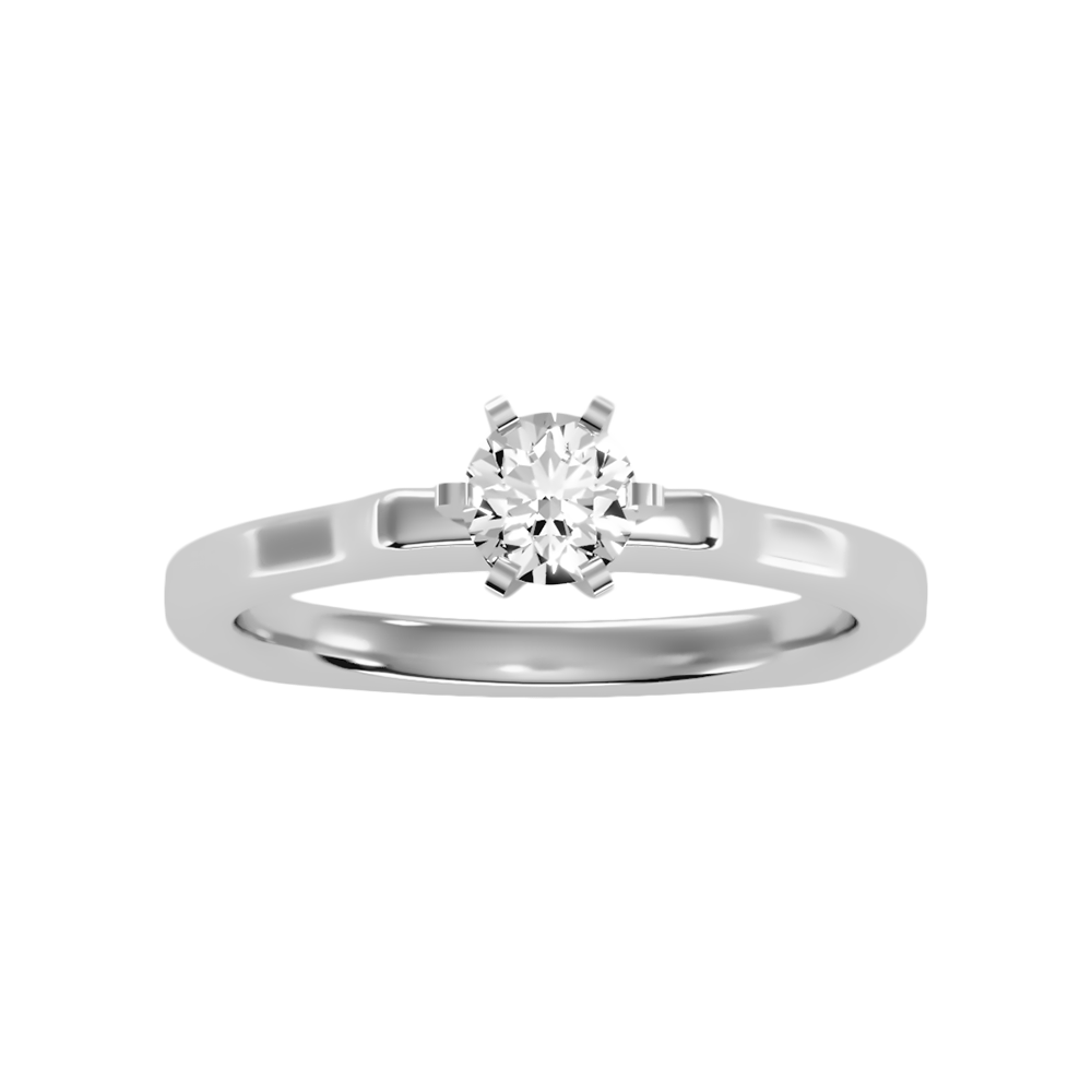 Lissome Solitaire Ring - Four