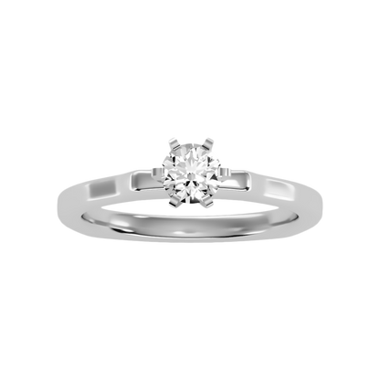 Lissome Solitaire Ring - Four