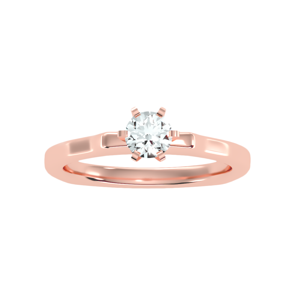 Lissome Solitaire Ring - Eight