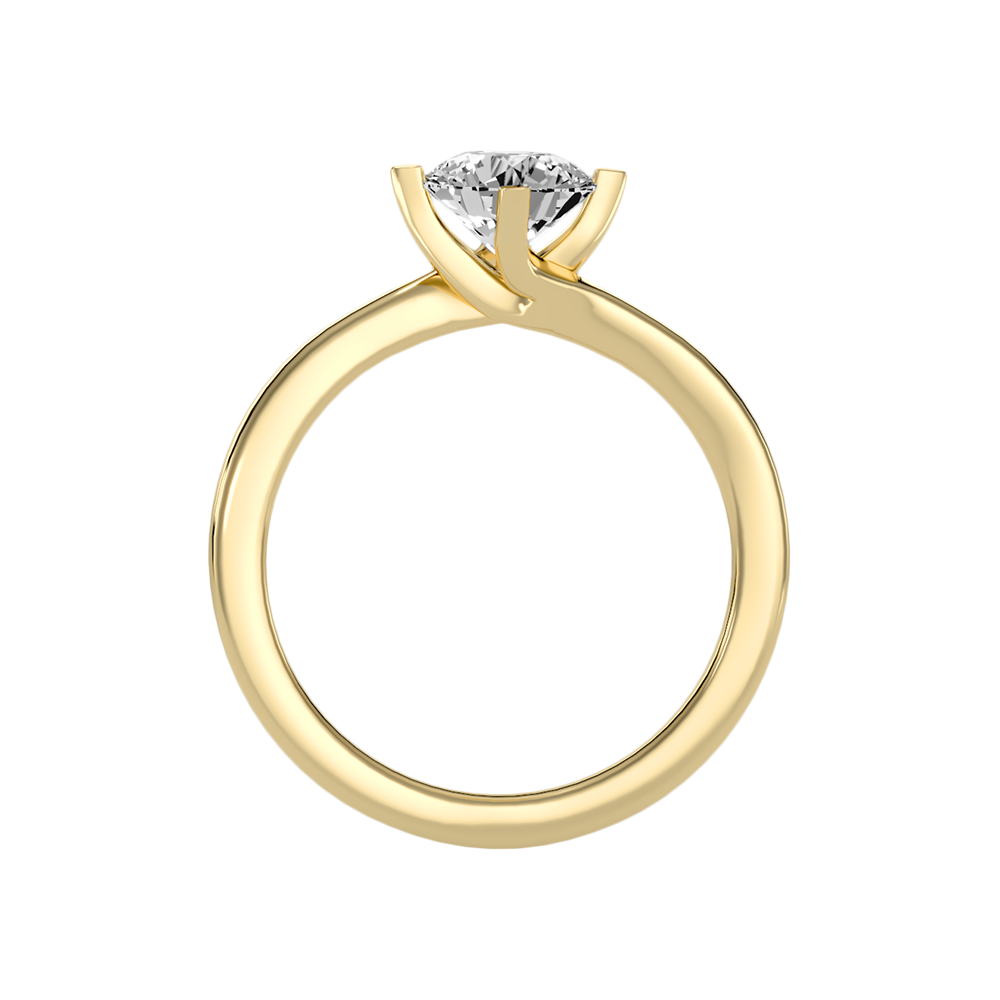 Lithe Solitaire Ring - Twelve
