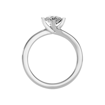 Lithe Solitaire Ring - Two