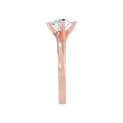 Lithe Solitaire Ring - Eight