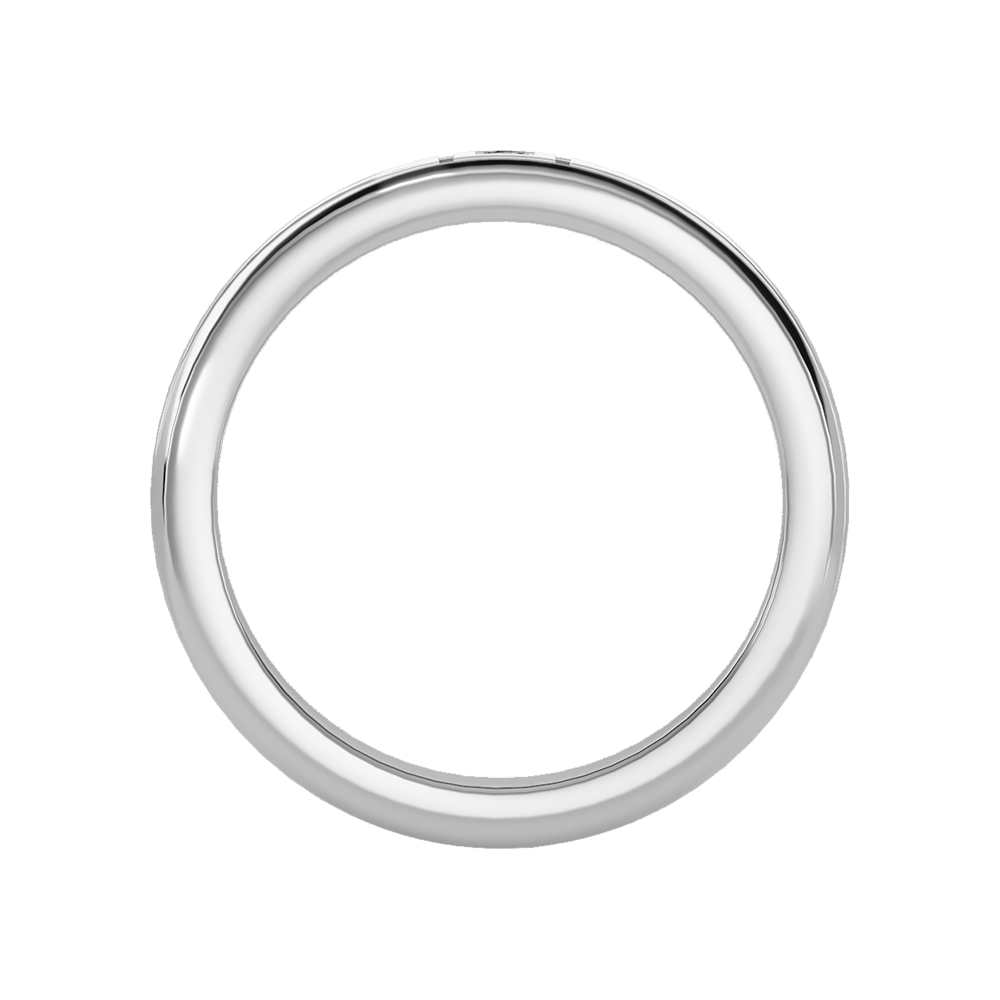 Lit Men's Band In 925 Sterling Silver - Eight