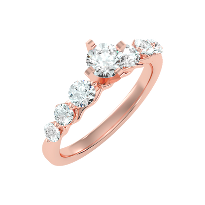 Lofty Solitaire Ring - One