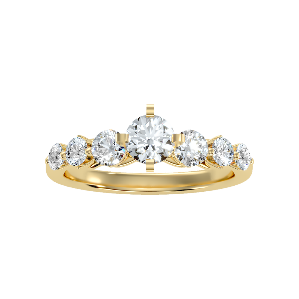 Lofty Solitaire Ring - Ten