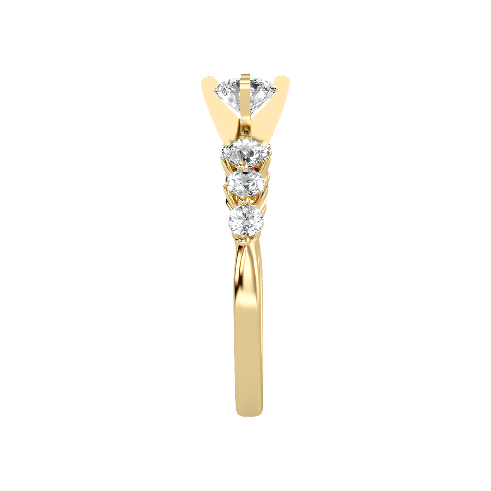 Lofty Solitaire Ring - Eleven