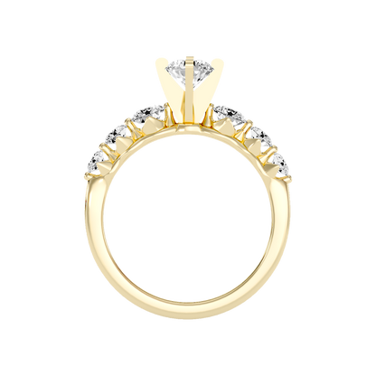 Lofty Solitaire Ring - Twelve