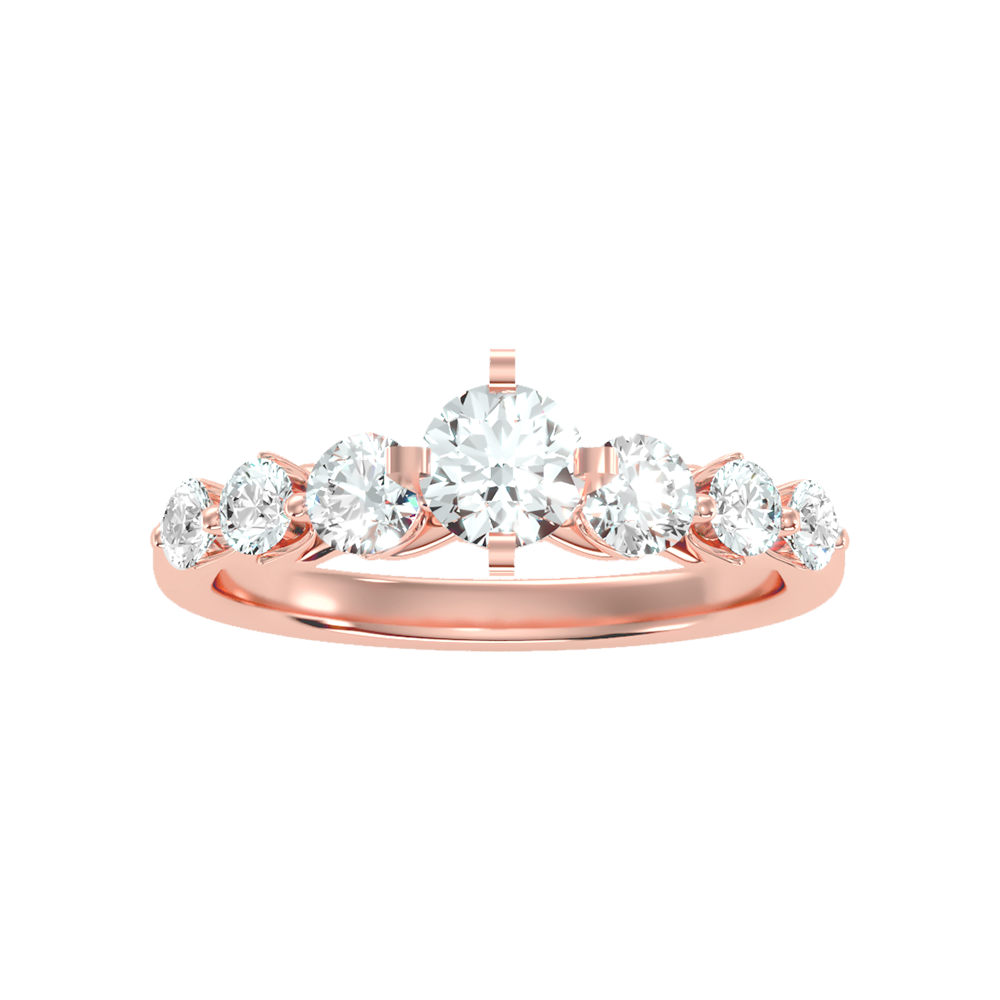 Lofty Solitaire Ring - Two