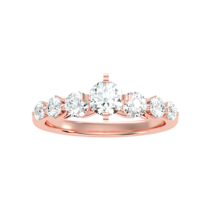 Lofty Solitaire Ring - Two