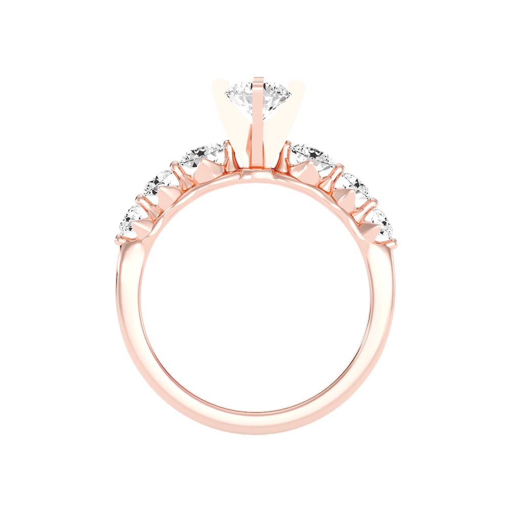 Lofty Solitaire Ring - Three