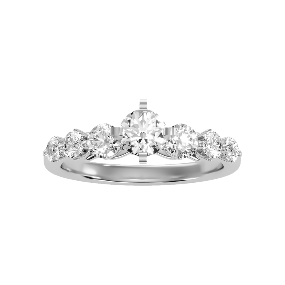 Lofty Solitaire Ring - Six