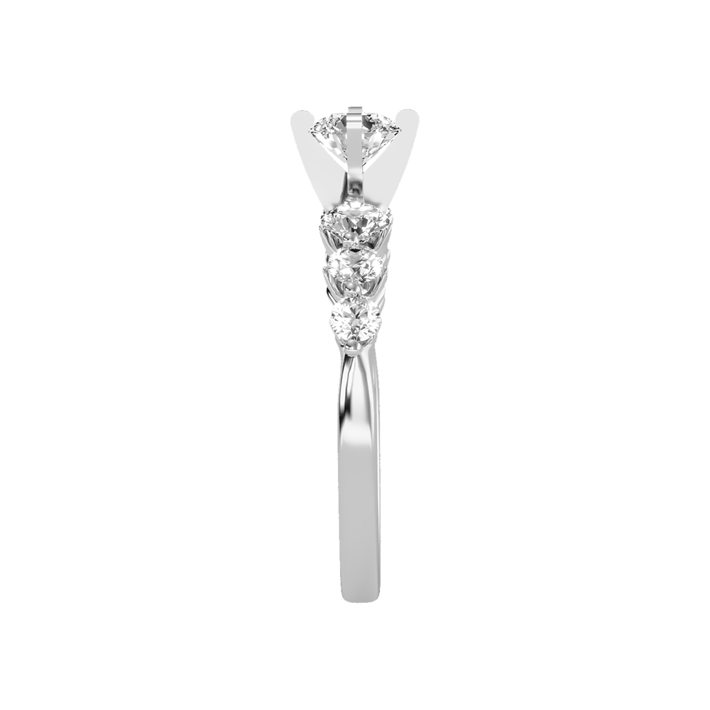Lofty Solitaire Ring - Seven