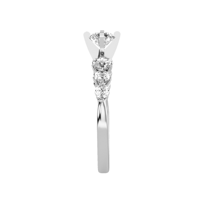 Lofty Solitaire Ring - Seven