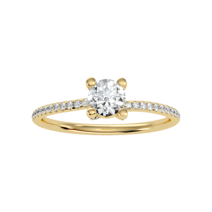 Lordly Solitaire Ring - Ten