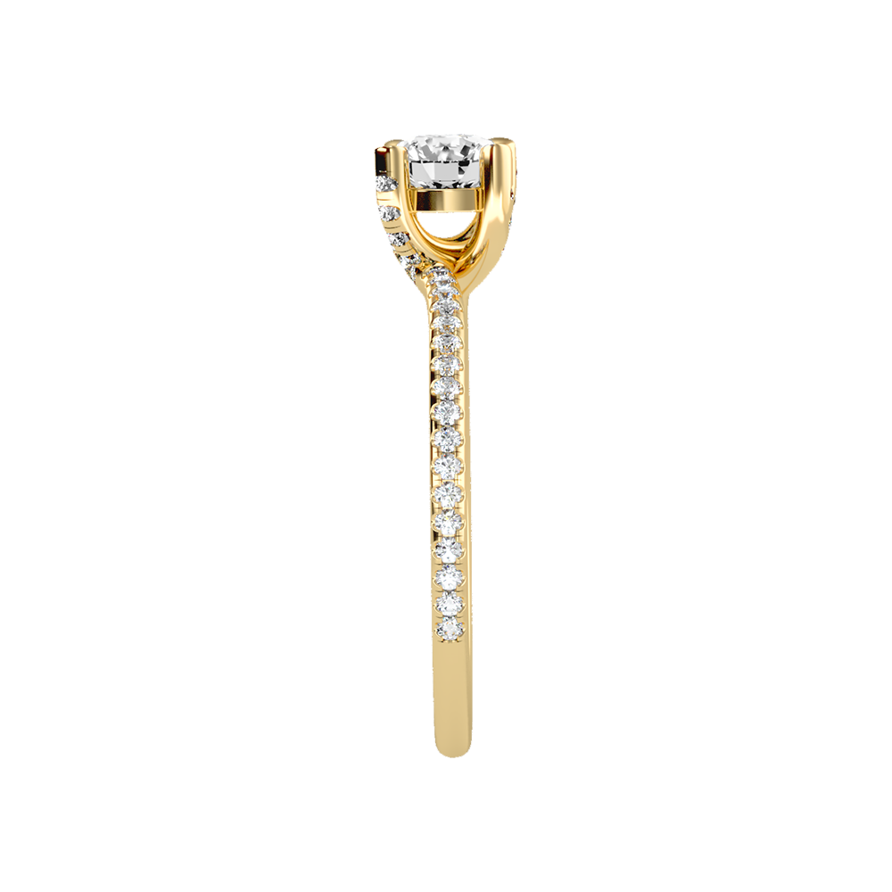 Lordly Solitaire Ring In 925 Sterling Silver - Eleven
