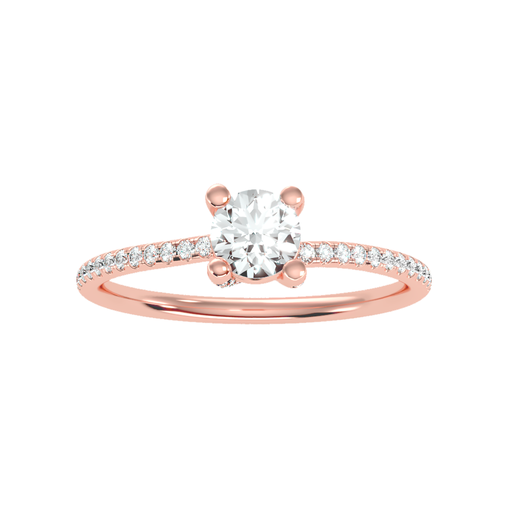 Lordly Solitaire Ring - Six