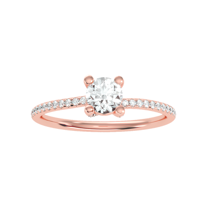Lordly Solitaire Ring - Six