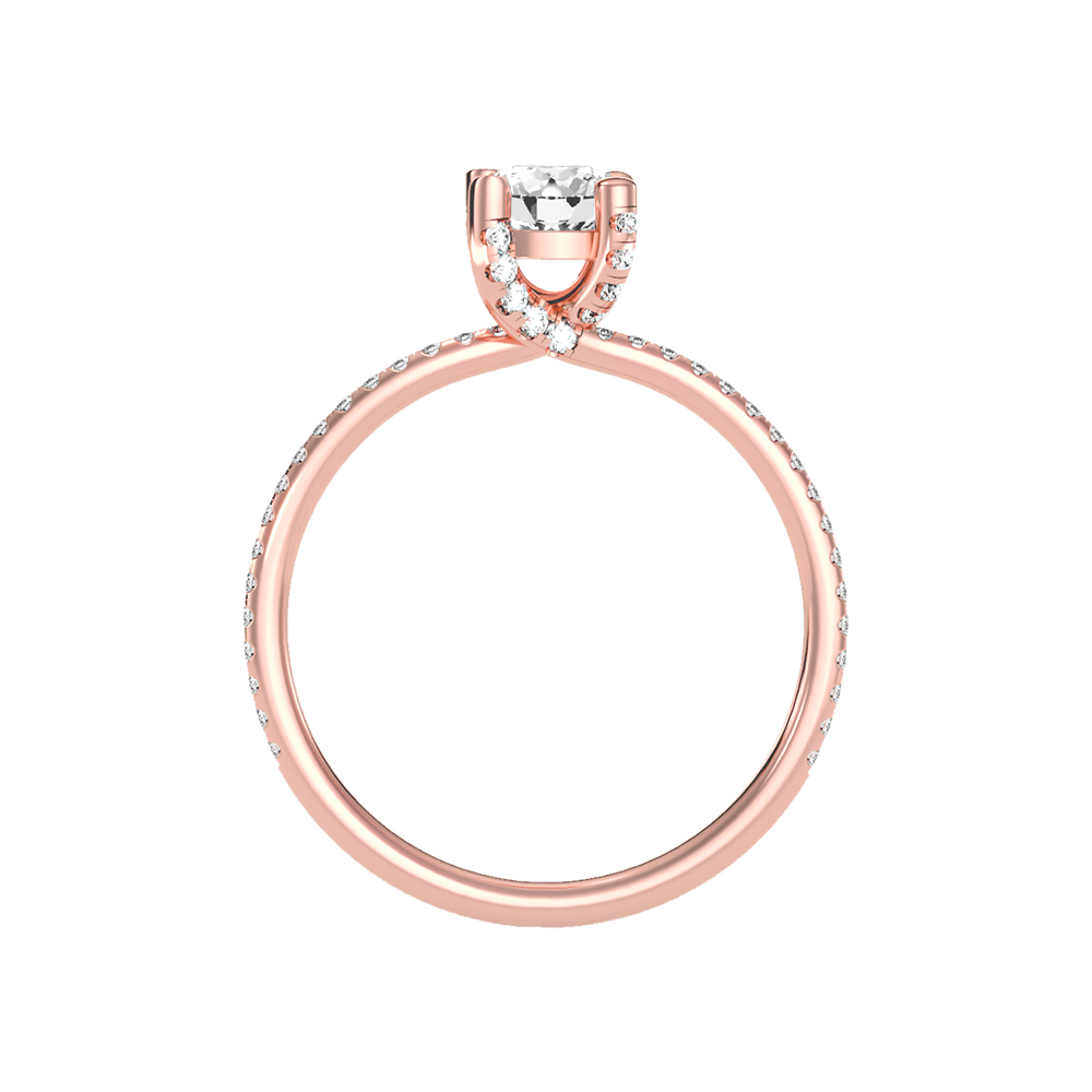 Lordly Solitaire Ring In 925 Sterling Silver - Eight
