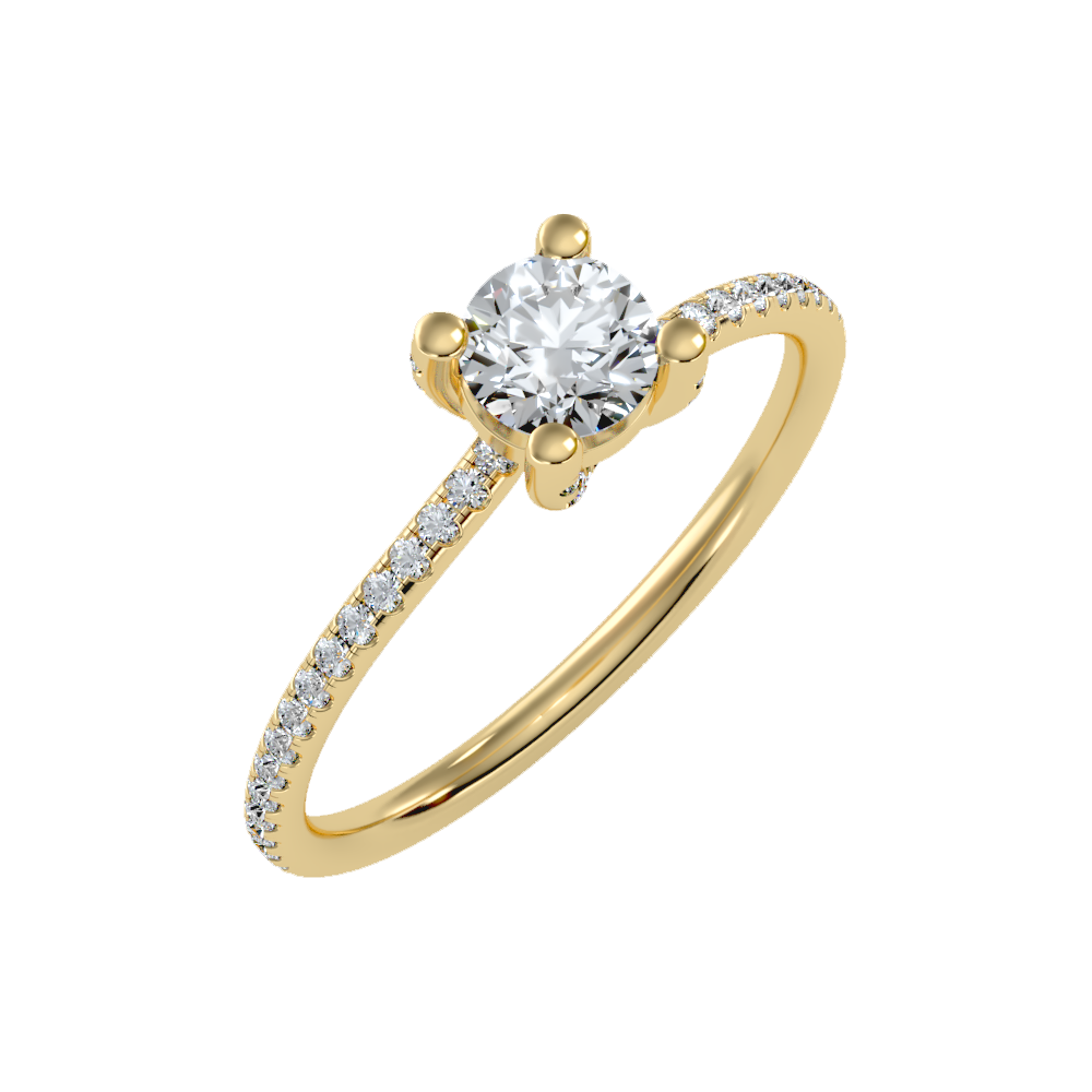 Lordly Solitaire Ring - Nine