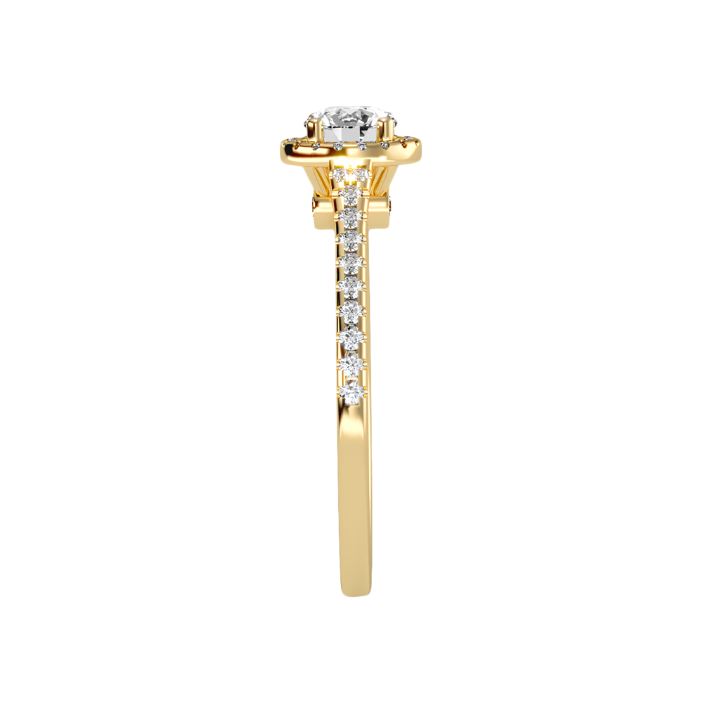 Lovesome Halo Ring - Twelve