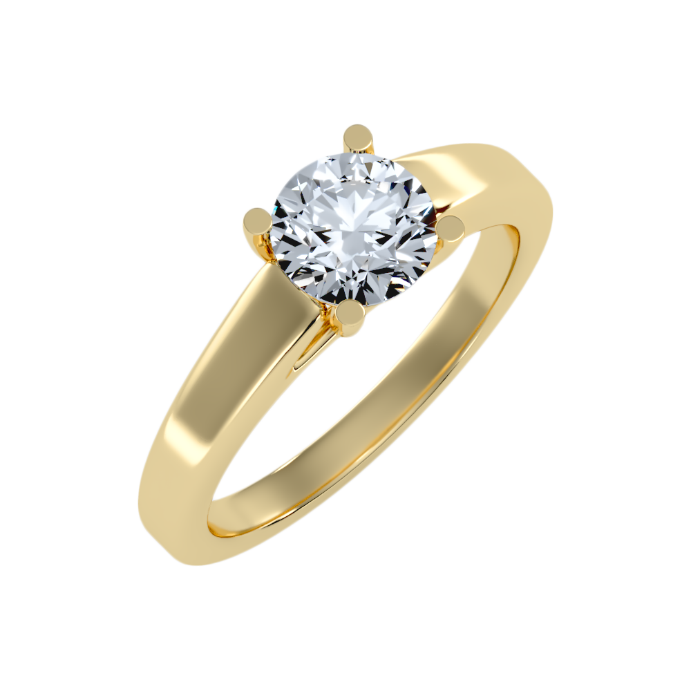 Love Solitaire Ring - One