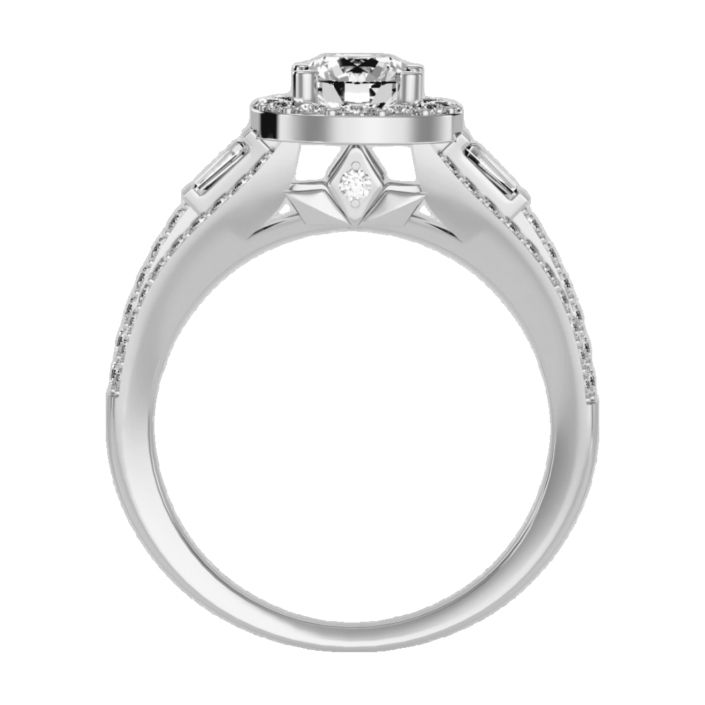 Lucrezia Diamond Halo Ring - One