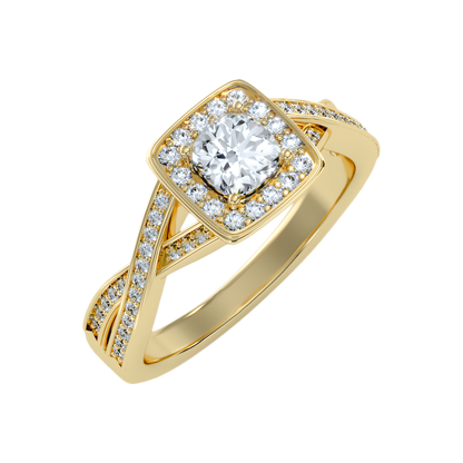 Luke Solitaire Ring - Nine