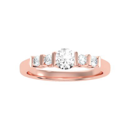 Luminously Solitaire Ring In 925 Sterling Silver - Eleven