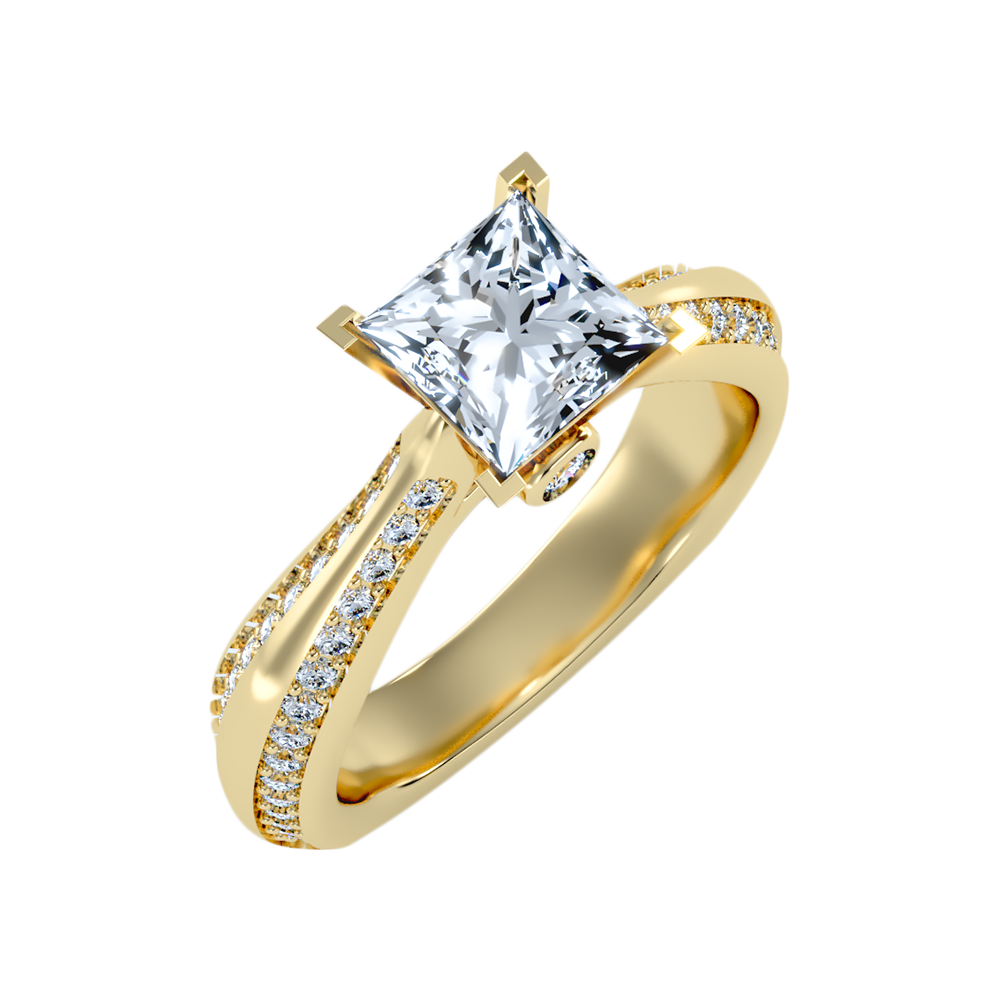 Luscious Solitaire Ring - One
