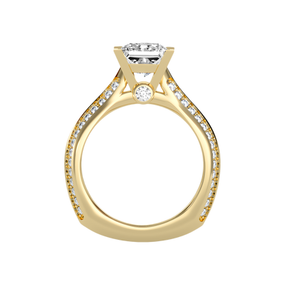Luscious Solitaire Ring In 925 Sterling Silver - Two