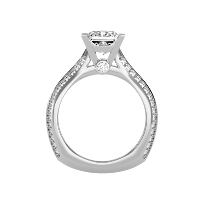 Luscious Solitaire Ring In 925 Sterling Silver - Eight