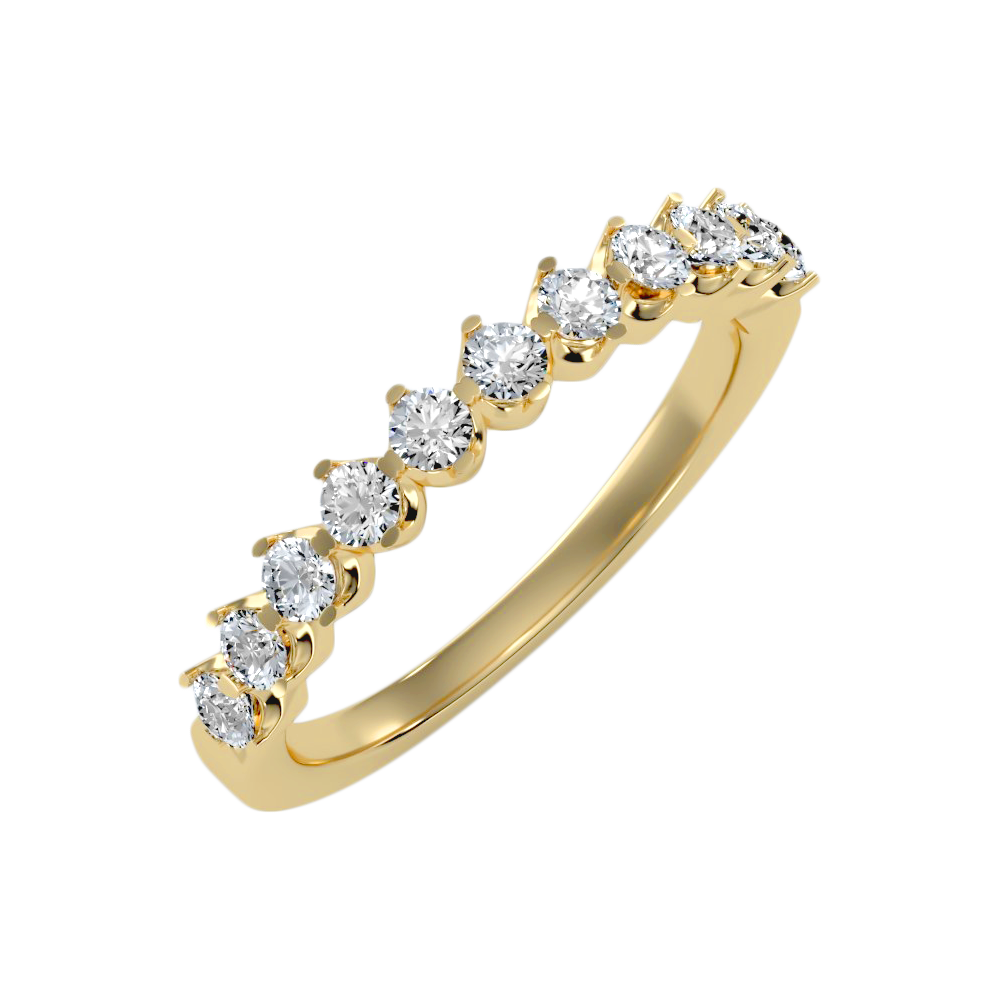 Lush Half Eternity Ring - Six