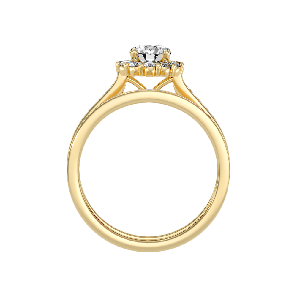 Lustrous Bridal Ring Set - Twelve