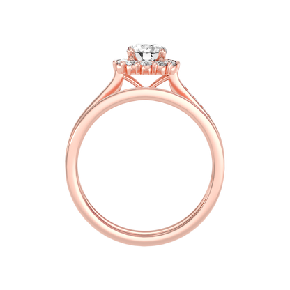 Lustrous Bridal Ring Set - Four