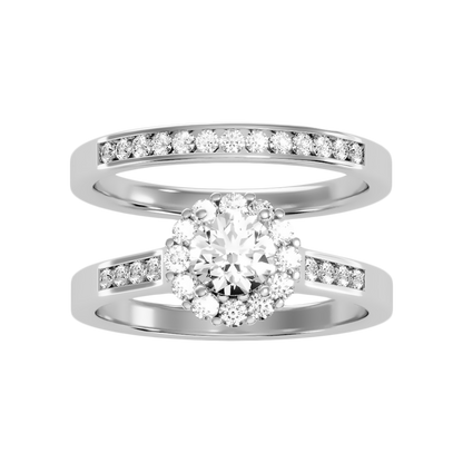 Lustrous Bridal Ring Set - Six