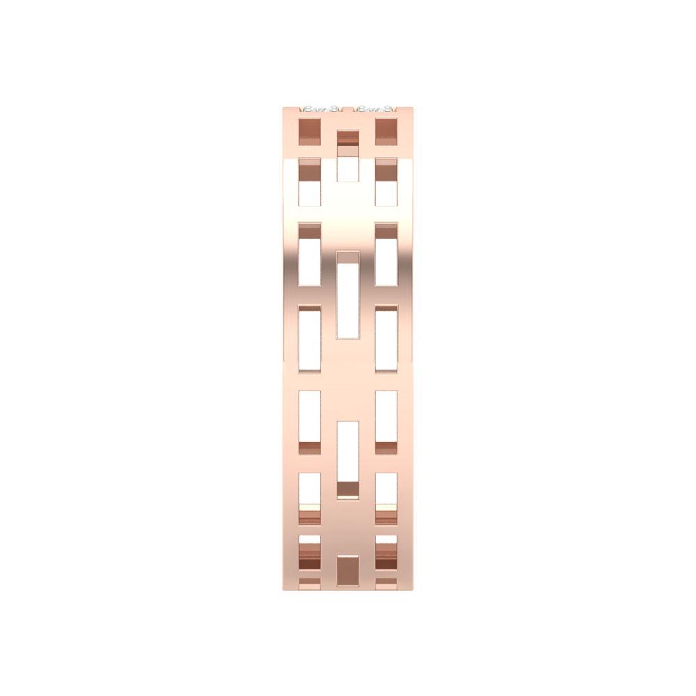 Luxe Pink Cluster Ring - Three
