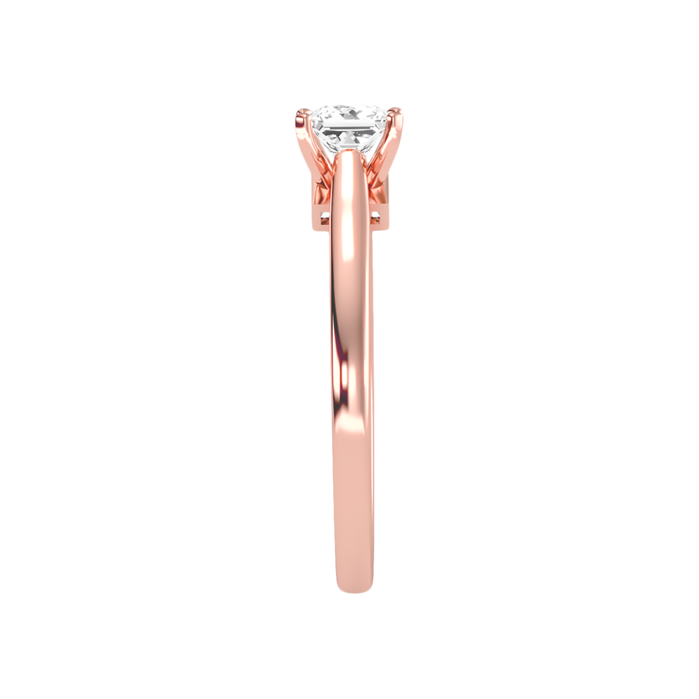 Luxuriant Princess Cut Solitaire Ring - Eight