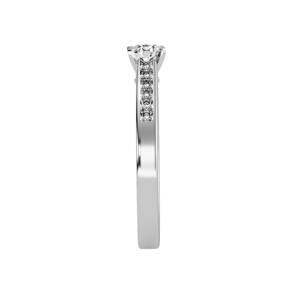 Luxurious Solitaire Ring - Four