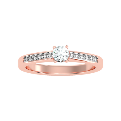 Luxurious Solitaire Ring - Seven