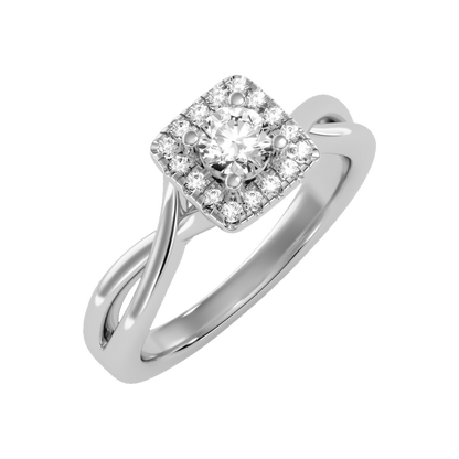 Luxury Bud Halo Ring - One