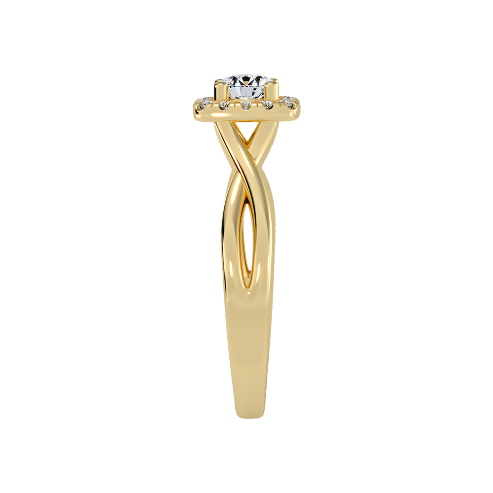 Luxury Bud Halo Ring - Eleven