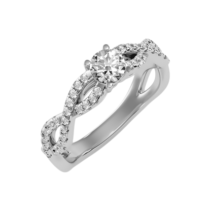 Macizo Solitaire Ring In 925 Sterling Silver - One