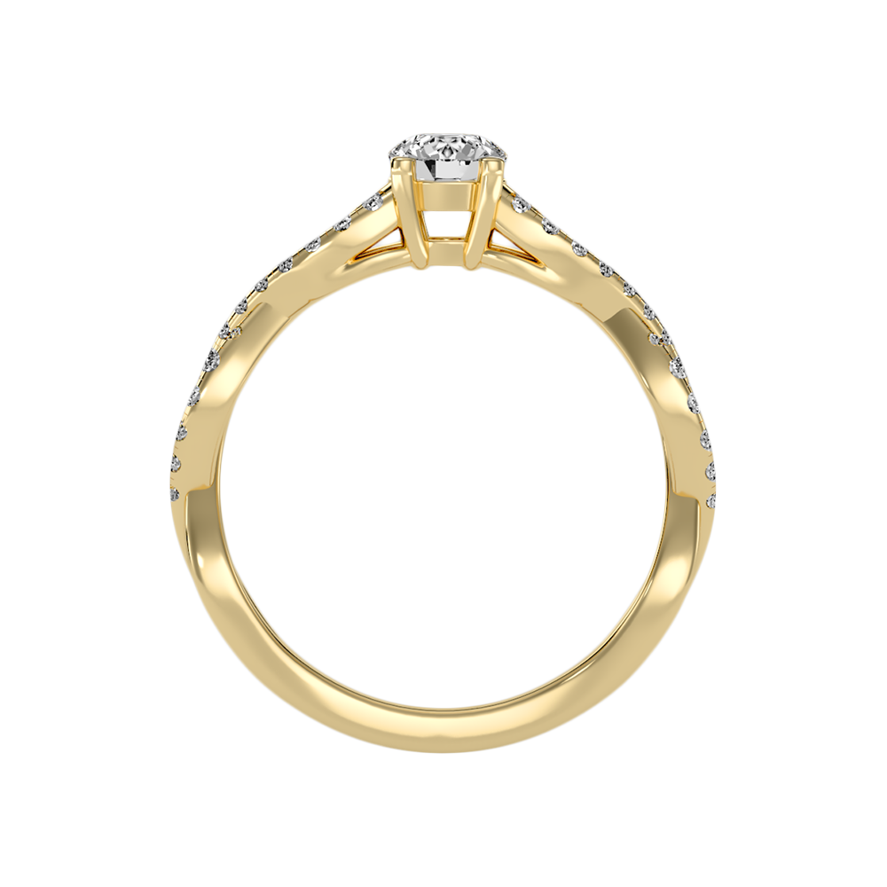 Macizo Solitaire Ring In 925 Sterling Silver - Twelve