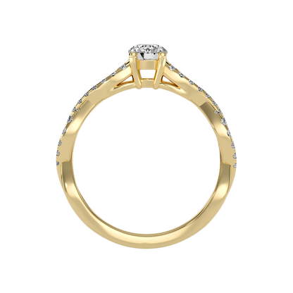 Macizo Solitaire Ring In 925 Sterling Silver - Twelve